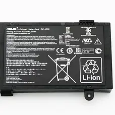 Оригінальна батарея для ноутбука ASUS N550 N550J N550JA N550JX N550LF N550JK N550JV - C41-N550, фото 5