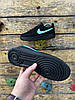 Чоловічі кросівки Nike Air Force 1 Low Reflective Найк Форс Тіффані чорні із Нубука, фото 11