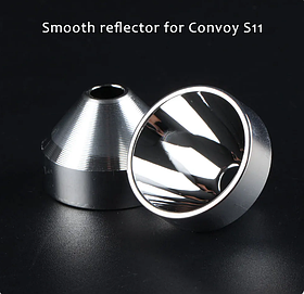 Рефлектор для ліхтаря 28,5 мм x 20,7 мм  (S11) SMO (гладкий)