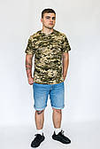Армійські камуфляжні футболки Піксель ЗСУ розмір з р. 42 - по 60р