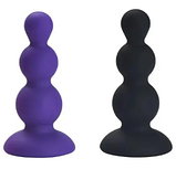 Чорна анальна пробка з каменем, корок для аналога силіконова, Анальний стимулятор піраміда, інтимні іграшки, фото 4