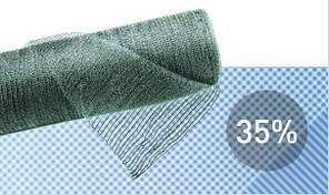 #Cітка полімерна для затінювання 35% (8*50м)