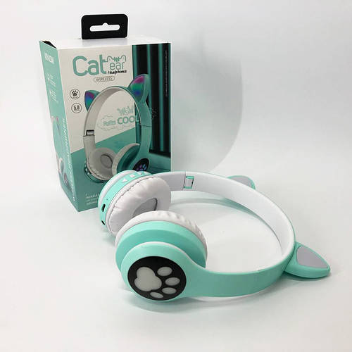 Беспроводные наушники cat ear Cat VZV 23M, Наушники с ушами кота ...