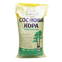 Соснова кора мульча 0-10 мм у мішку 40 л, фото 3
