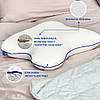 Подушка ортопедична MEMORY FOAM IDEIA метелик 58х50х12 см з ефектом пам'яті, фото 5