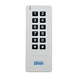 Бездротова клавіатура з вбудованим зчитувачем SEVEN LOCK SK-7712w, фото 3