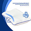 Подушка ортопедична MEMORY FOAM IDEIA контурна 58х42х13 см з ефектом пам'яті, фото 5