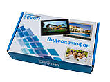Відеодомофон 7 дюймів SEVEN DP–7571 FHD black, фото 5