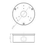 Монтажна коробка для відеокамер SEVEN M715, фото 5