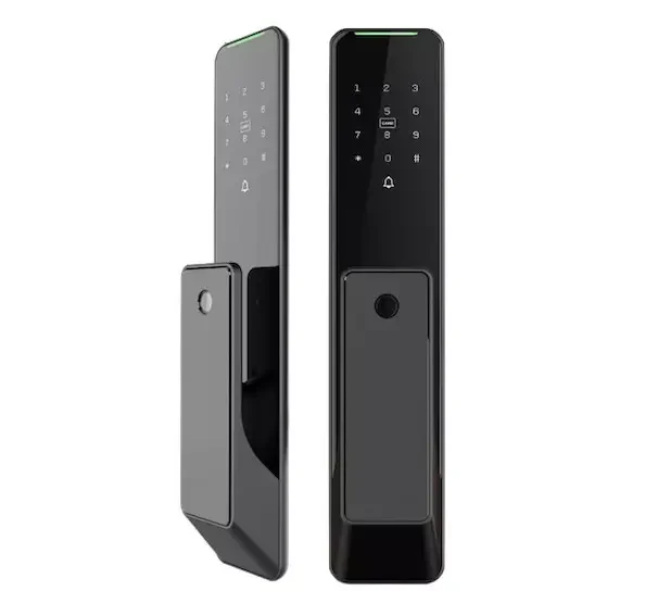 Розумний дверний біометричний замок SEVEN LOCK SL-7775BF black, фото 1