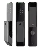 Розумний дверний біометричний замок SEVEN LOCK SL-7775BF black, фото 3