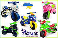Мотоцикл байк от ТМ Долони, детский мотоцикл для дома и улицы, байк без музыки
