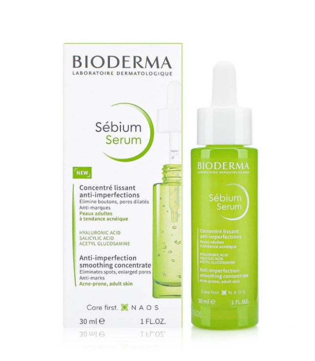 Сироватка-концентрат для обличчя Bioderma Sebium Anti-Imperfection Smoothing 30 мл