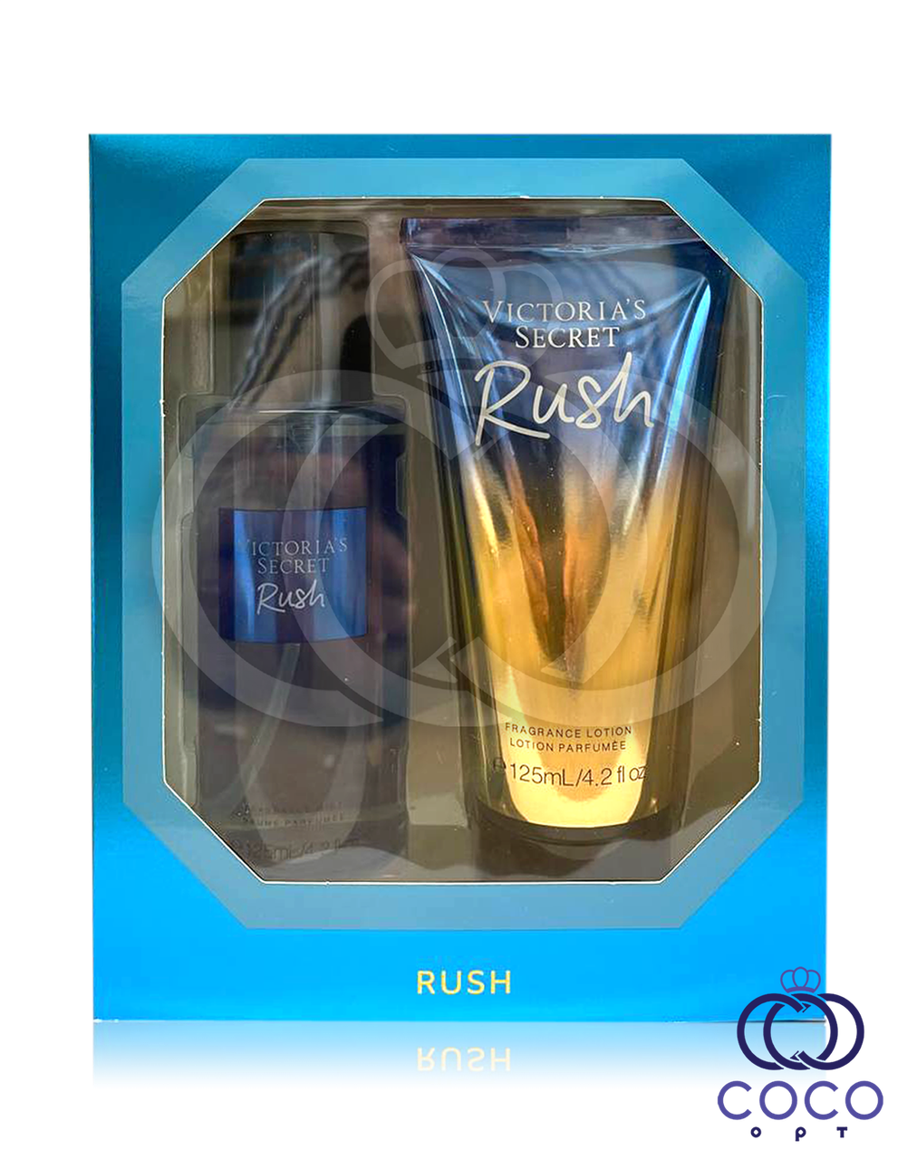 Подарунковий набір лосьйон і спрей 2 в 1 Victoria's Secret Rush 125 мл