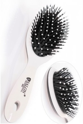 Щітка для волосся Salon Professional 8940 з нейлоновою щетиною (квіту в асортименті)