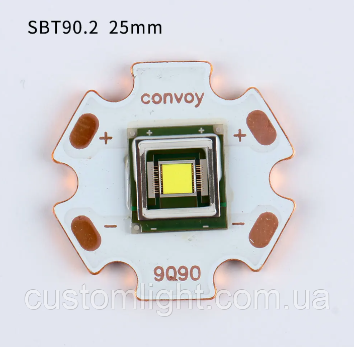 Світлодіод LUMINUS SBT90.2 5700K підкладка 25mm