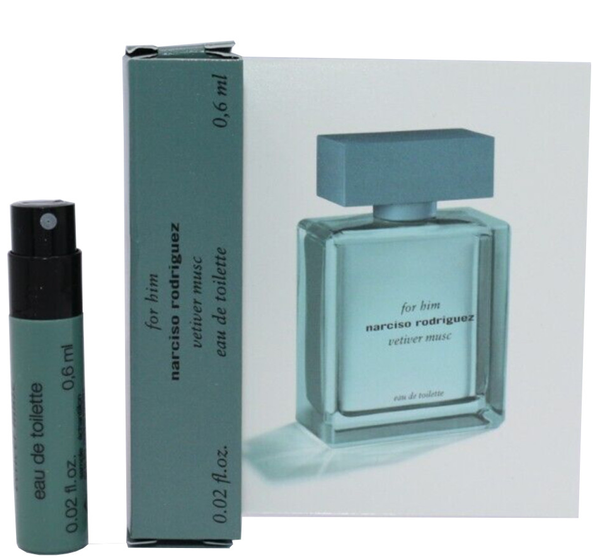 Narciso Rodriguez For Him Vetiver Musc  Туалетная вода мужская, 0.6 мл Пробник, фото 1