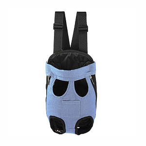Рюкзак-кенгуру для тварин SY210814 Light Jeans з кишенею M