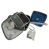 Сковорода фритюрниця глибока з кришкою Benson — BN-355, фото 5