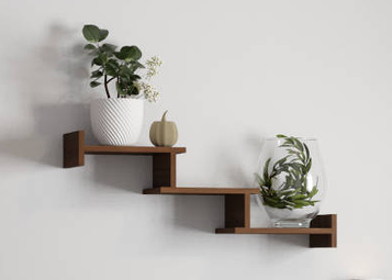 Полиця П-14 горіх (Компаніт),