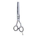 Ножиці для стрижки філірувальні Eurostil Corvus Line 6″ 06820