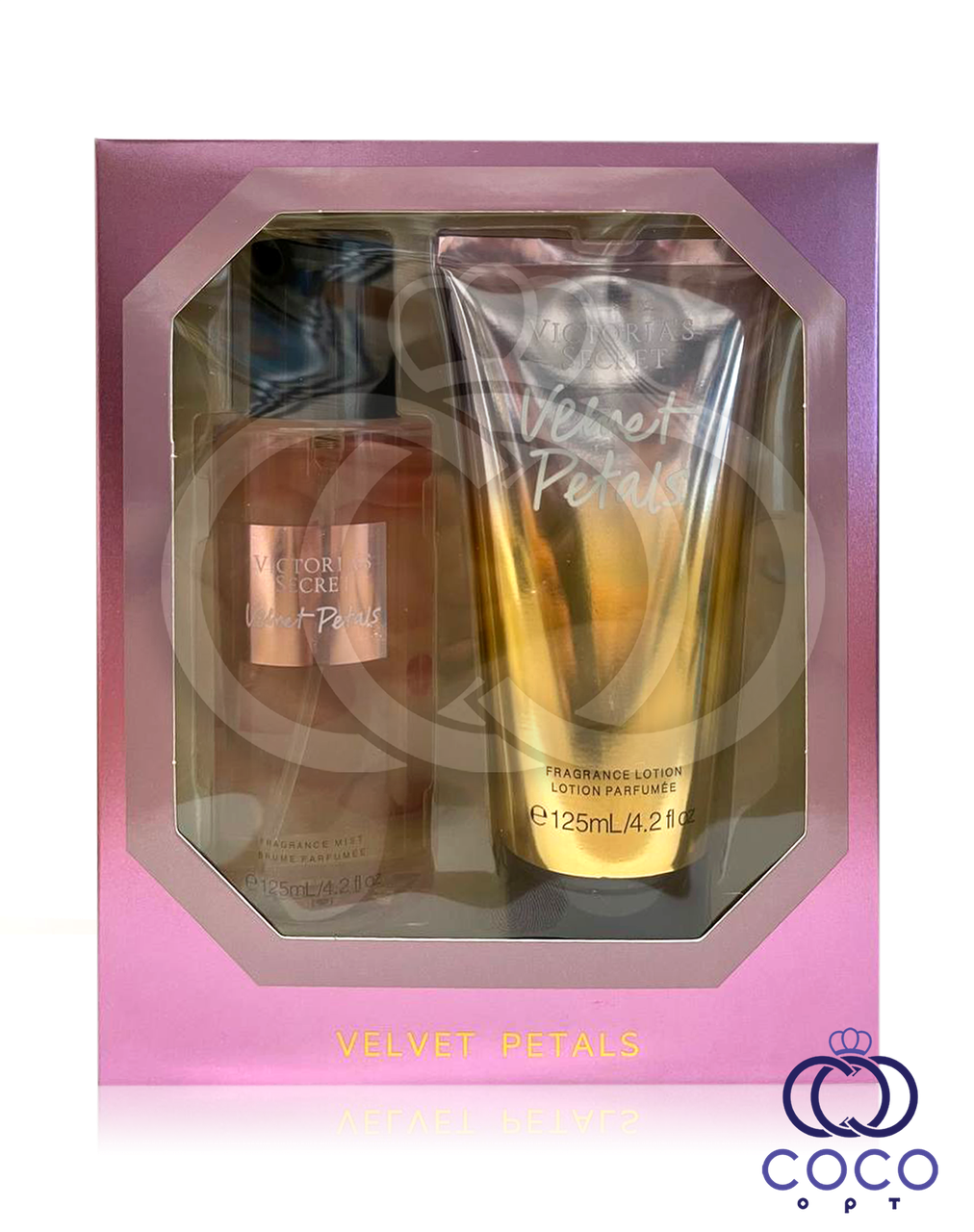 Подарунковий набір лосьйон і спрей 2 в 1 Victoria's Secret Velvet Petals 125 мл