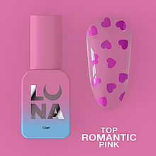 Топ для гель-лаку LUNAmoon Top Romantic Pink 13ml