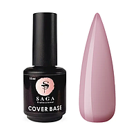 SAGA Cover Base Elastic №04 рожево-персикова, 15 мл