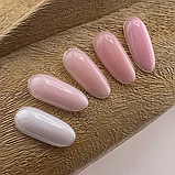 SAGA Cover Base Elastic №01 молочна, 15 мл, фото 3