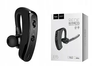 Гарнітура Hoco E15 Rede business Bluetooth (Чорний), фото 1