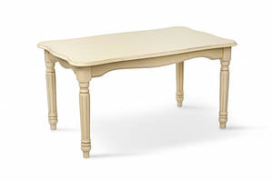 Стіл журнальний Венеціанський (складова кістка/золота патина)