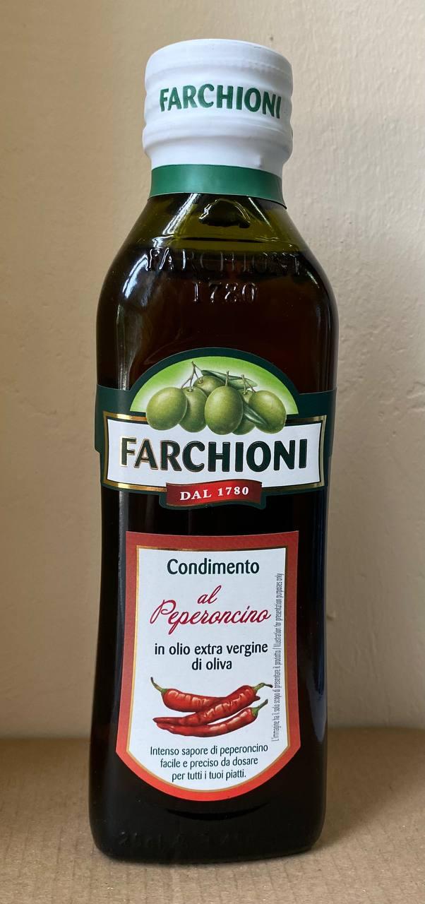Оливкова олія з перцем 🤩 Farchioni 250 мл. Італія