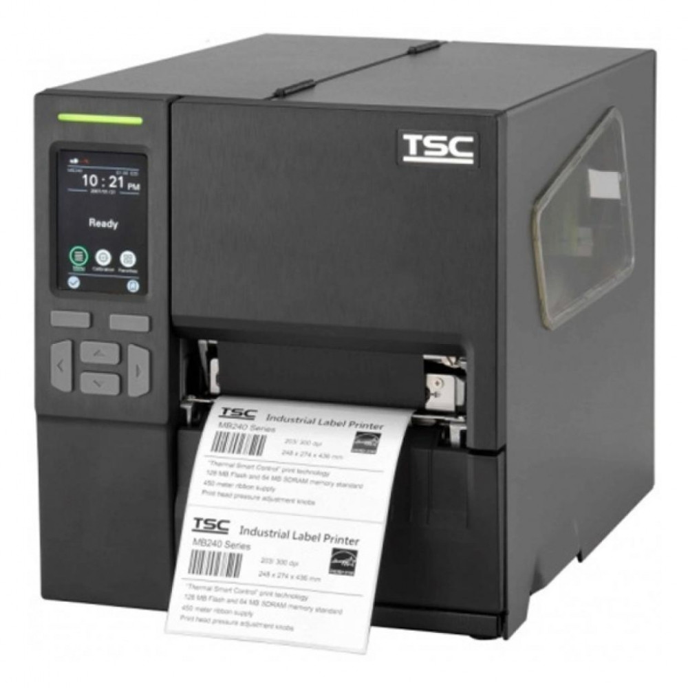 Принтер етикеток TSC MB241T USB, RS-232, Ethernet роздільна здатність друку 203 dpi, фото 1