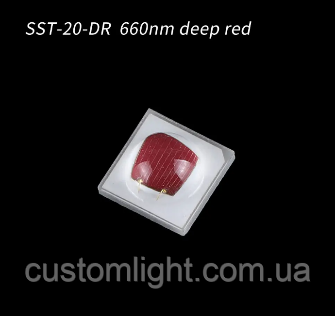 Світлодіод Червоний Luminus SST20 DR-B120H DTP 16мм