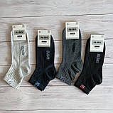 Чоловічі шкарпетки ALBA середня висота с надписом 42-45р \ 12 пар, фото 3