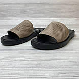 Жіночі шльопанці з натуральної шкіри в трьох кольорах, фото 8