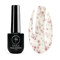 SAGA Base Leaf №14 молочна з рожевою поталлю, 9 мл