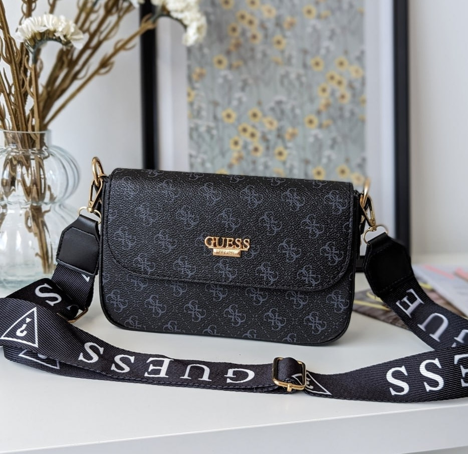 Сумка жіноча Guess чорний класичний