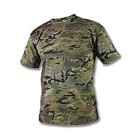 Футболка тактична Мультикам для військових Jersey S | Анатомічний крій Кулір Multicam