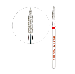 Фреза алмазна Formula Profi Полум'я Гостре XL Ø 2.3 мм, червона насічка 104.243.514.023 XL