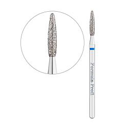 Фреза алмазна Formula Profi Полум'я Тупе Ø 2.1 мм, синя насічка 104.244.524.021