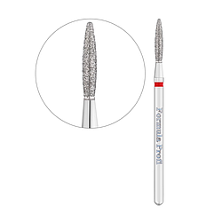 Фреза алмазна Formula Profi Полум'я Тупе Ø 2.1 мм, червона насічка 104.244.514.021