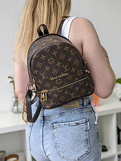 Рюкзак Louis Vuitton Backpack Mini коричневий+ чорний