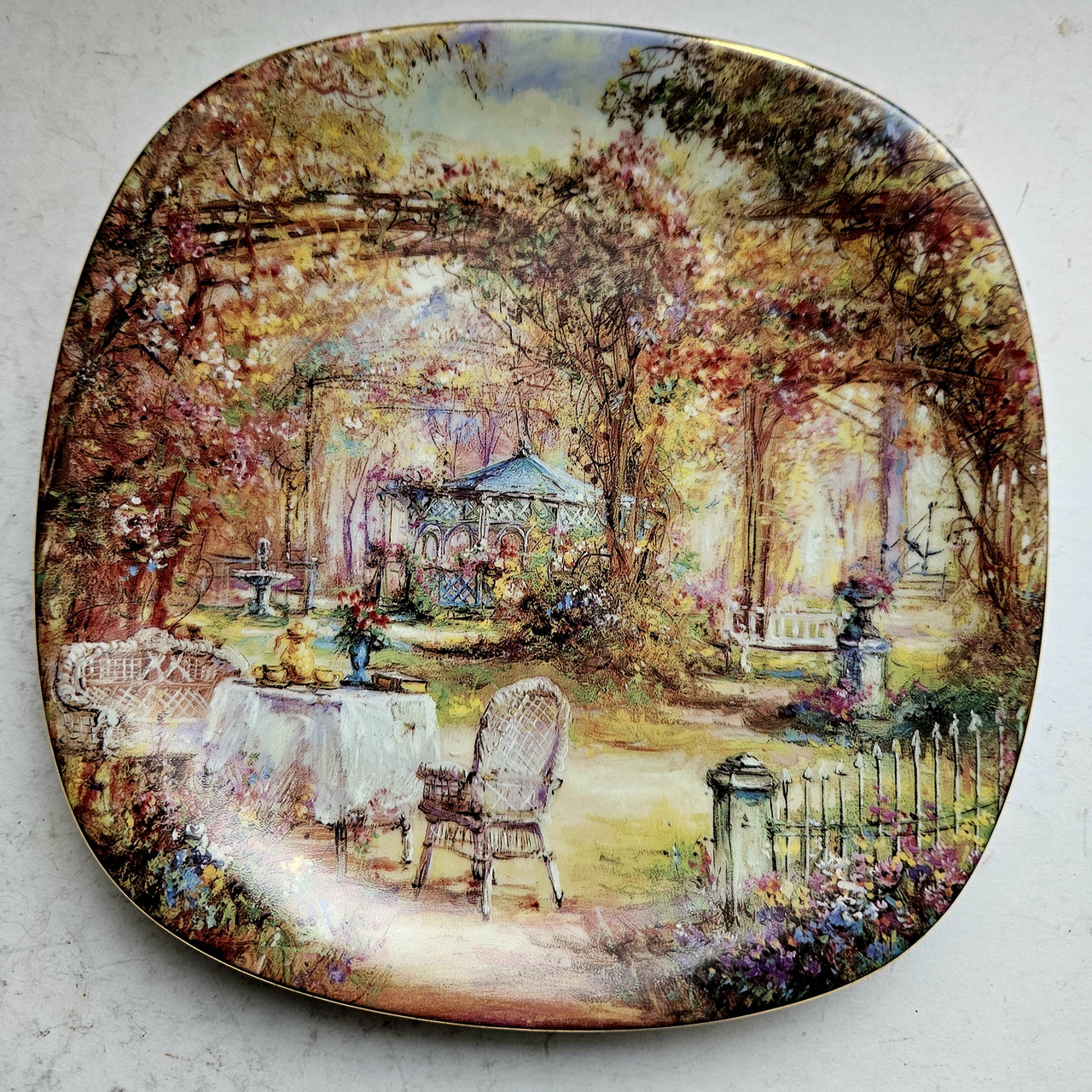 Колекційна, Фарфорова тарілка Напівденний сон, фото 1