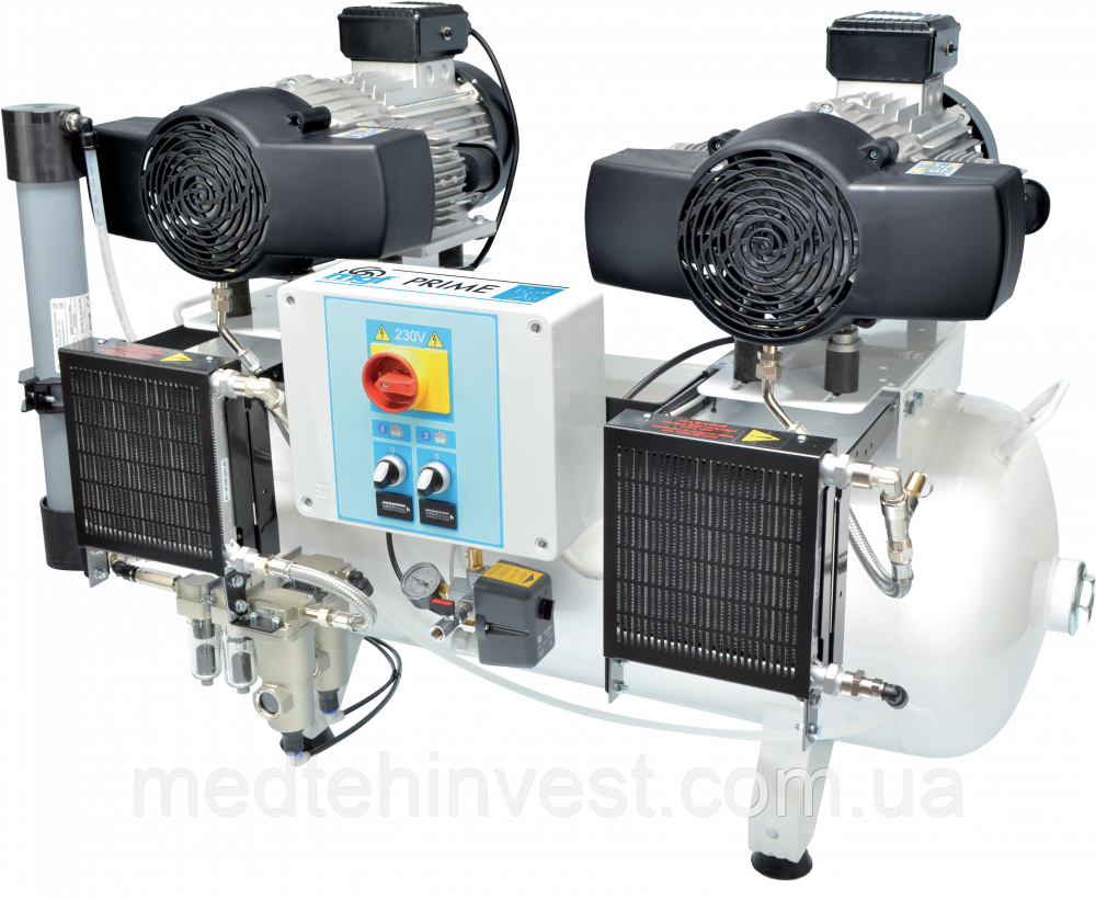 Компресор MGF 100/30 TANDEM PRIME M з осушувачем (Італія), фото 1