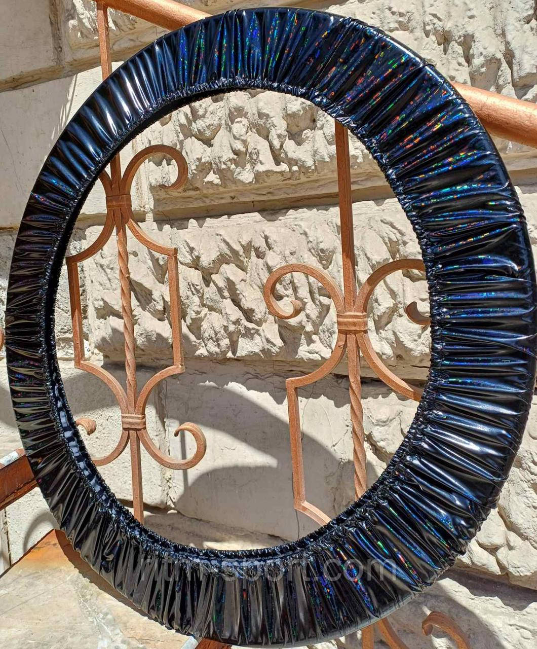 Чохол для обруча 55 - 90 см чорний блискучий