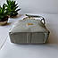 Сумка жіноча Betty Pretty з екошкіри сіра 920LGRY, фото 5
