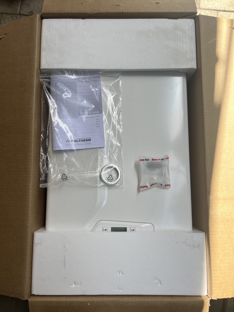 Котел газовий Italtherm City Class 25 F: продаж, ціна у Івано ...