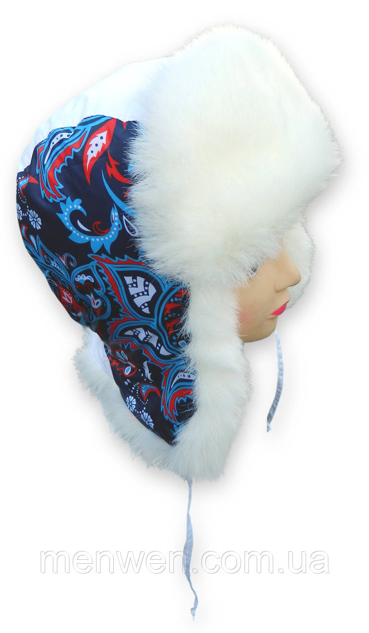 Зимова шапка для дівчинки, фото 1