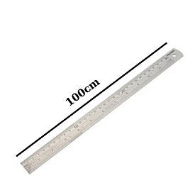 Лінійка 1000 мм Неіржавка сталь 2Cr13 TOLSEN 35030